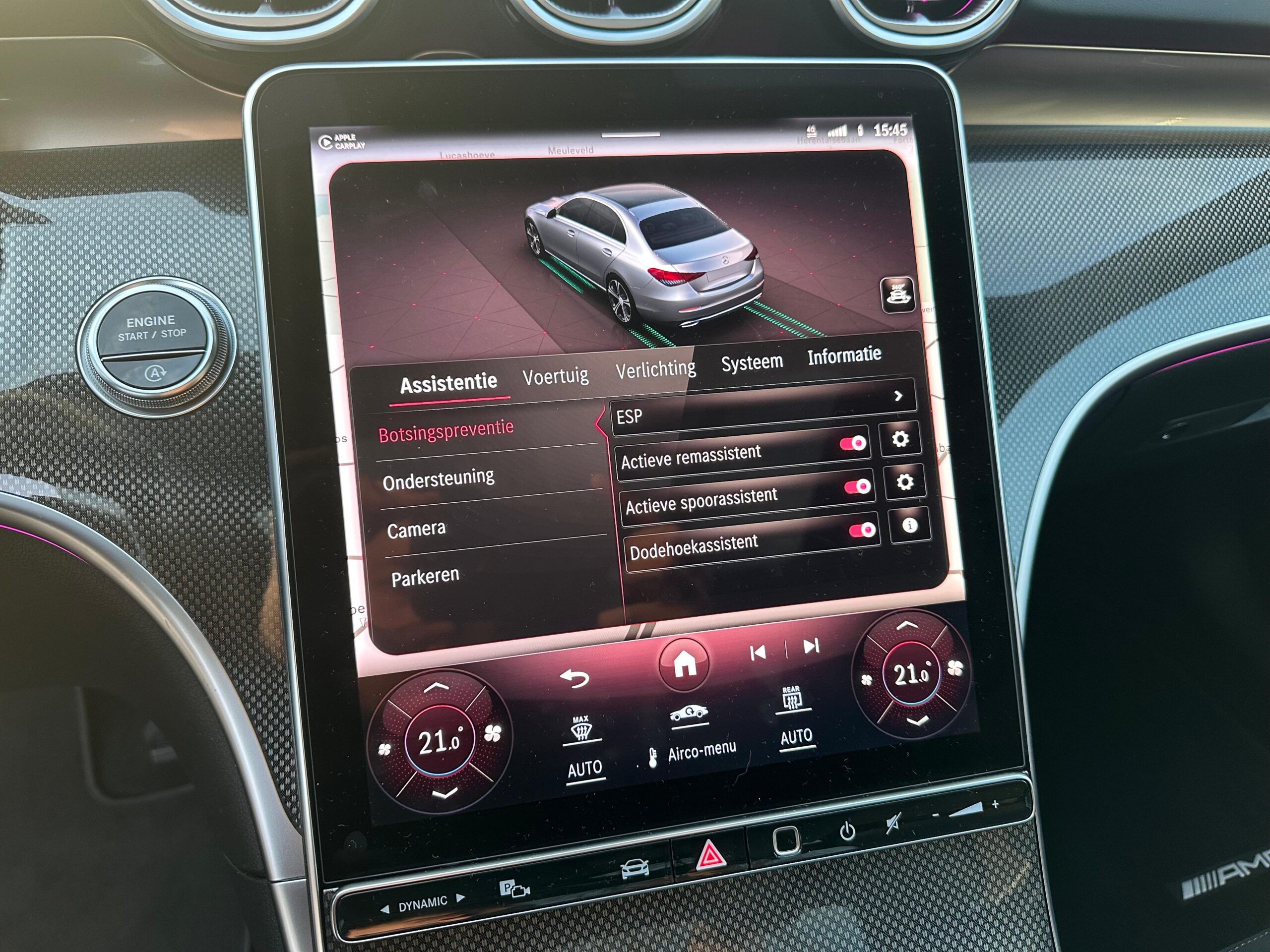 Mercedes C200d – AMG Pakket – Pano – 1426KM! – Full option