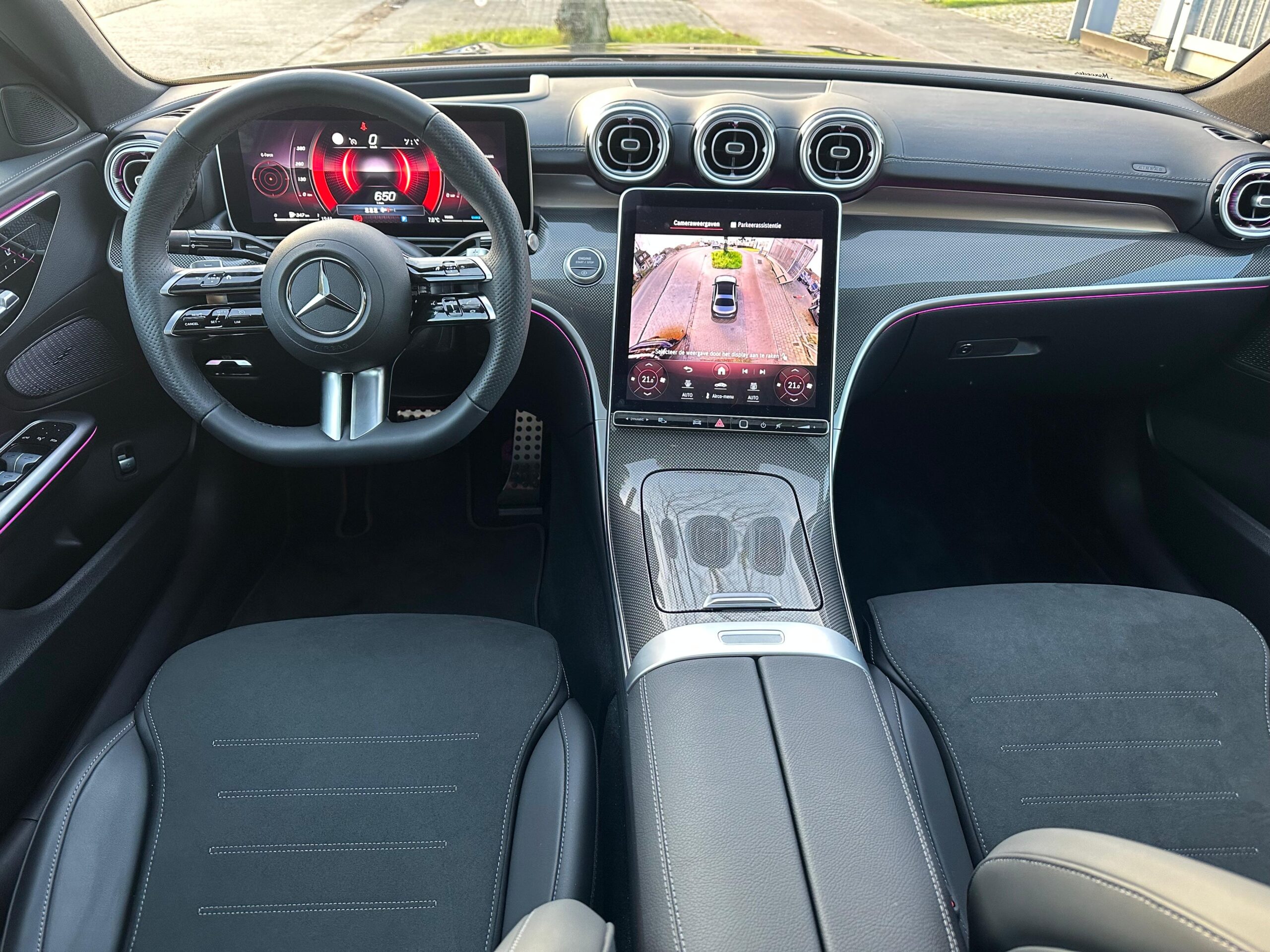 Mercedes C200d – AMG Pakket – Pano – 1426KM! – Full option