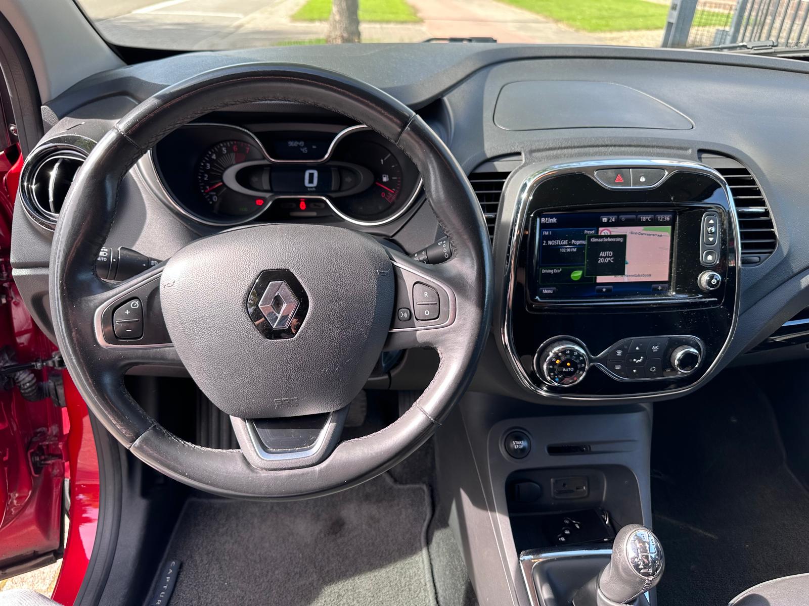 Renault Captur Captur 0.9 TCe – Camera – Airco – Leder – Verwarmde stoelen