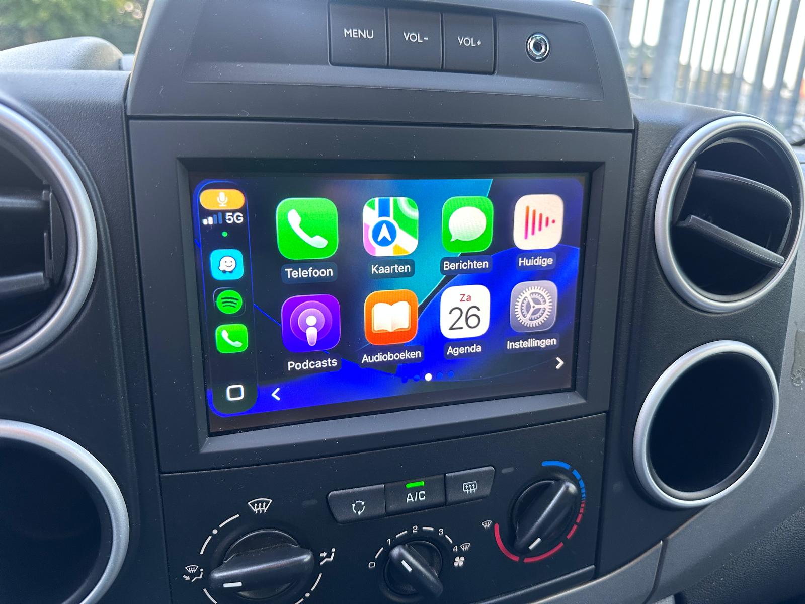 Citroen Berlingo 1.2i- 59.989KM- Airco – Trekhaak – 2017