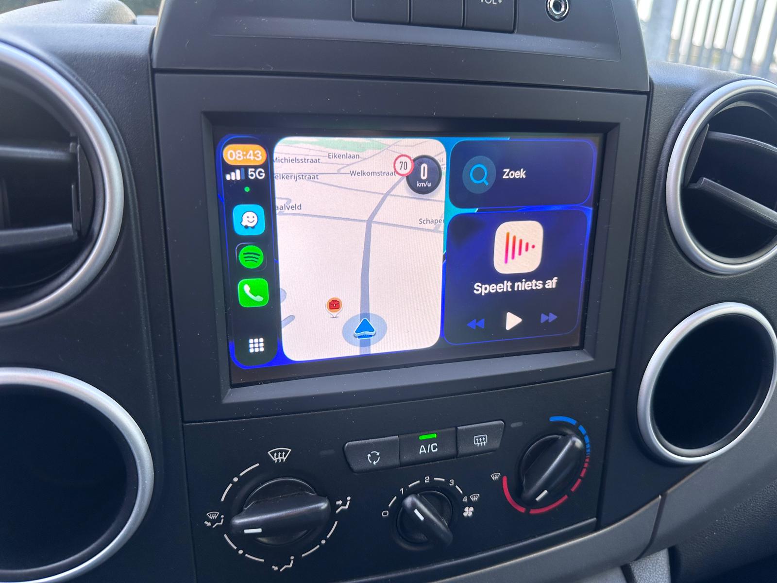 Citroen Berlingo 1.2i- 59.989KM- Airco – Trekhaak – 2017
